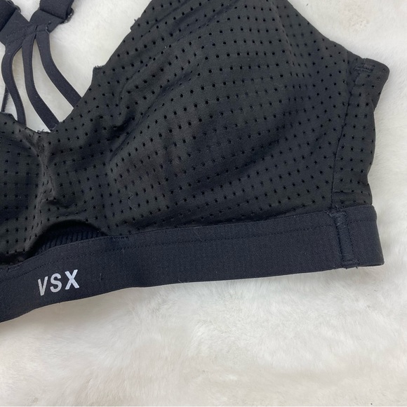 Victoria Secret Sport Black Breathable Sports Bra - Picture 2 of 5